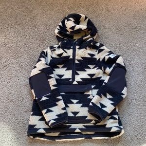North Face Fleece 1/2 Zip Hoodie
